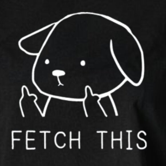 Dog Gifts, Dog Owner Shirt, Fetch This Pet Dog Shirt, Animal Rescue Shirt - Picture 3 of 3